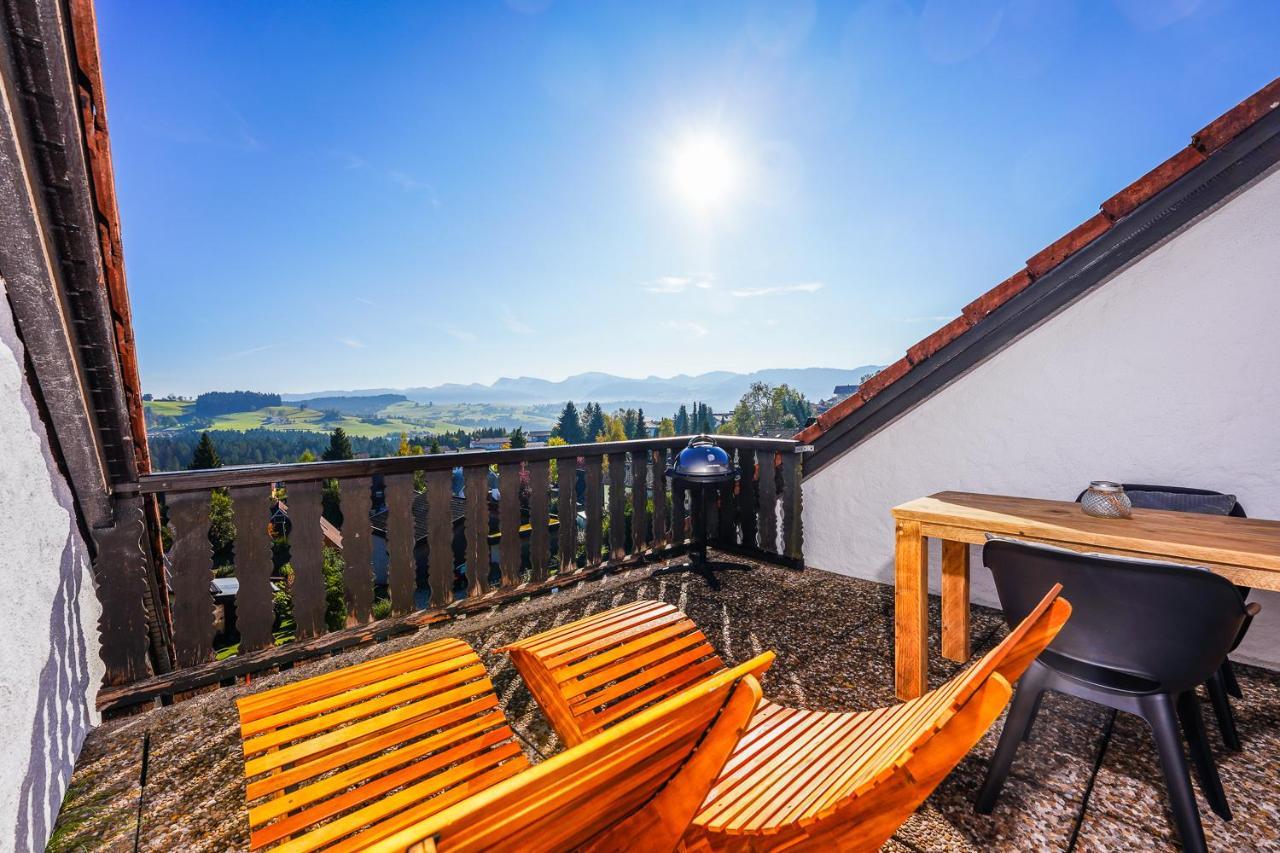 Allgaeu Chalet Mit Berg-Panorama Oberreute Kültér fotó